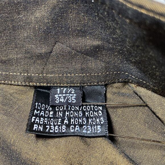 BOSS Hugo Boss  tailored smart casual button down long sleeves shirt 17.5(34-35) - Picture 7 of 7